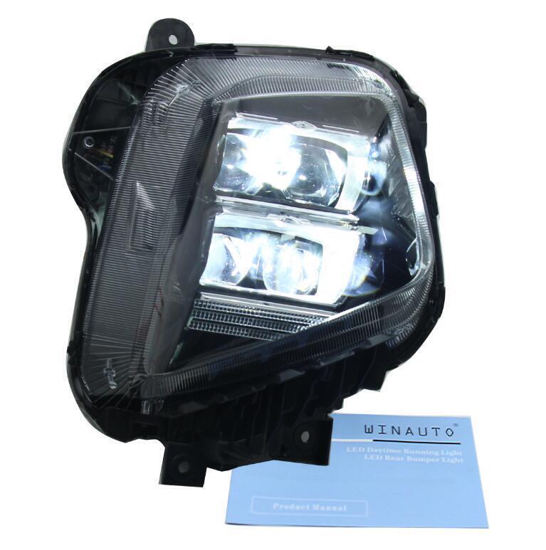 LED Lens Front Lighting Lamp DRL Driving Lamp for Hyundai for Tucson 22-24 Fog Light
