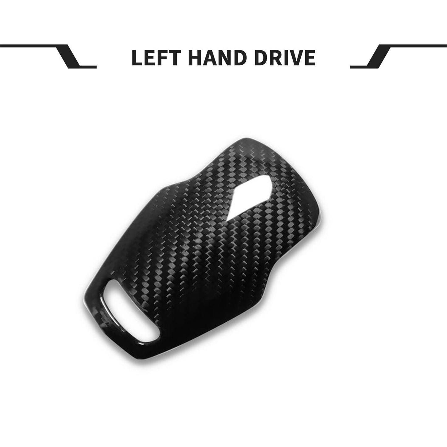 For 2020-2022 for Corvette C8 Carbon Fiber Gear Shift Knob Shifter Lever Decor Cover
