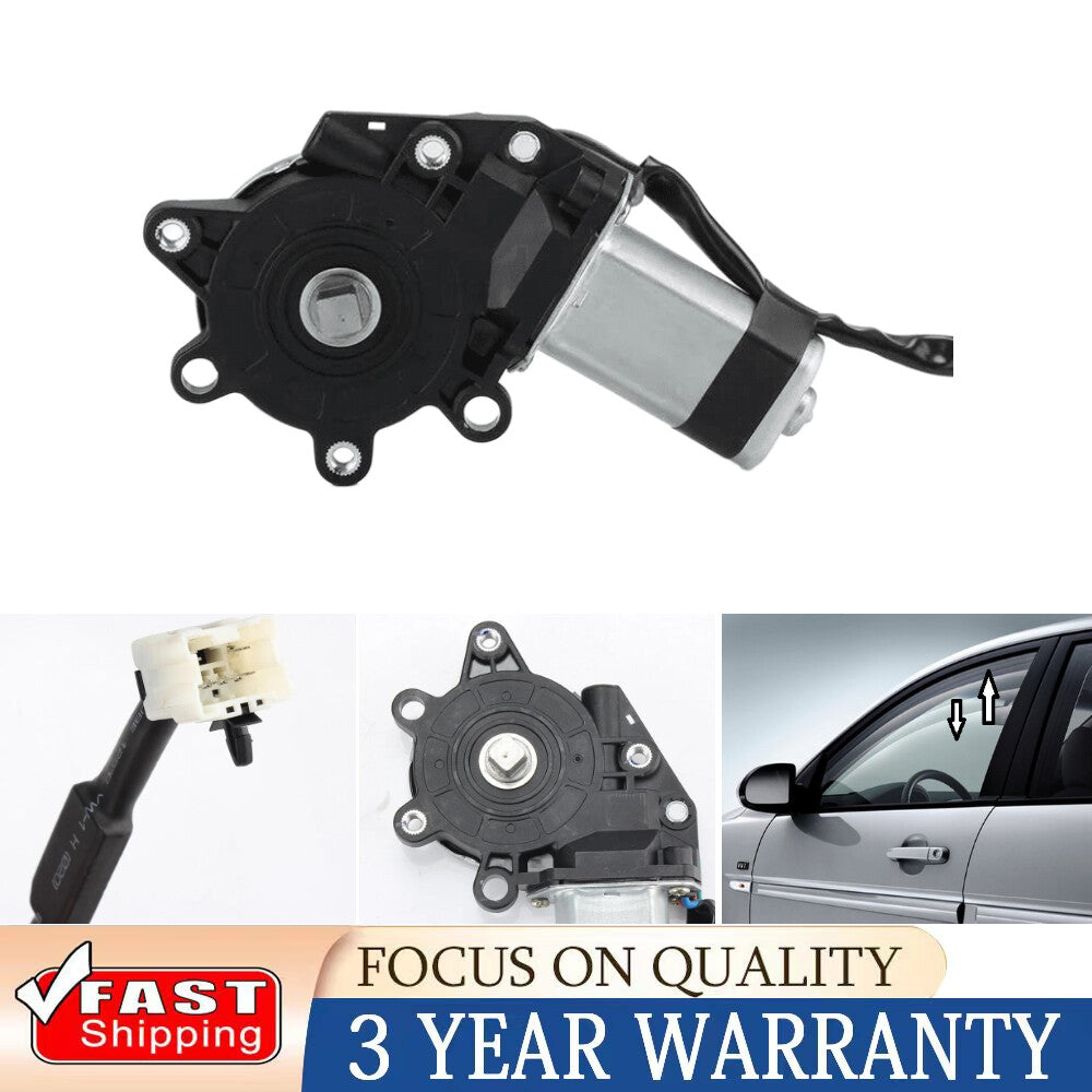 Rear Left For 03-2009 for Nissan 350Z Passenger Power Window Lifter Regulator Motor