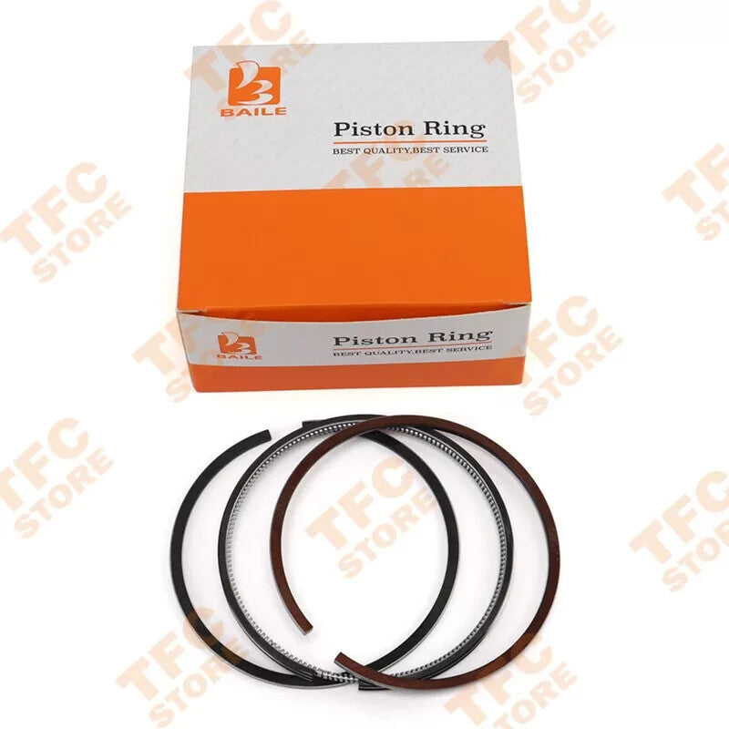 New 4G15 Piston Ring for Mitsubishi Forklifts Engine Parts 75.5mm1.2+1.5+3