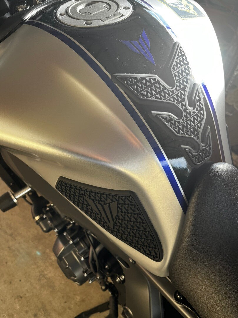 for Yamaha MT-09 2021 2022 Non-slip Side Fuel Tank Pads Protector Stickers Decal