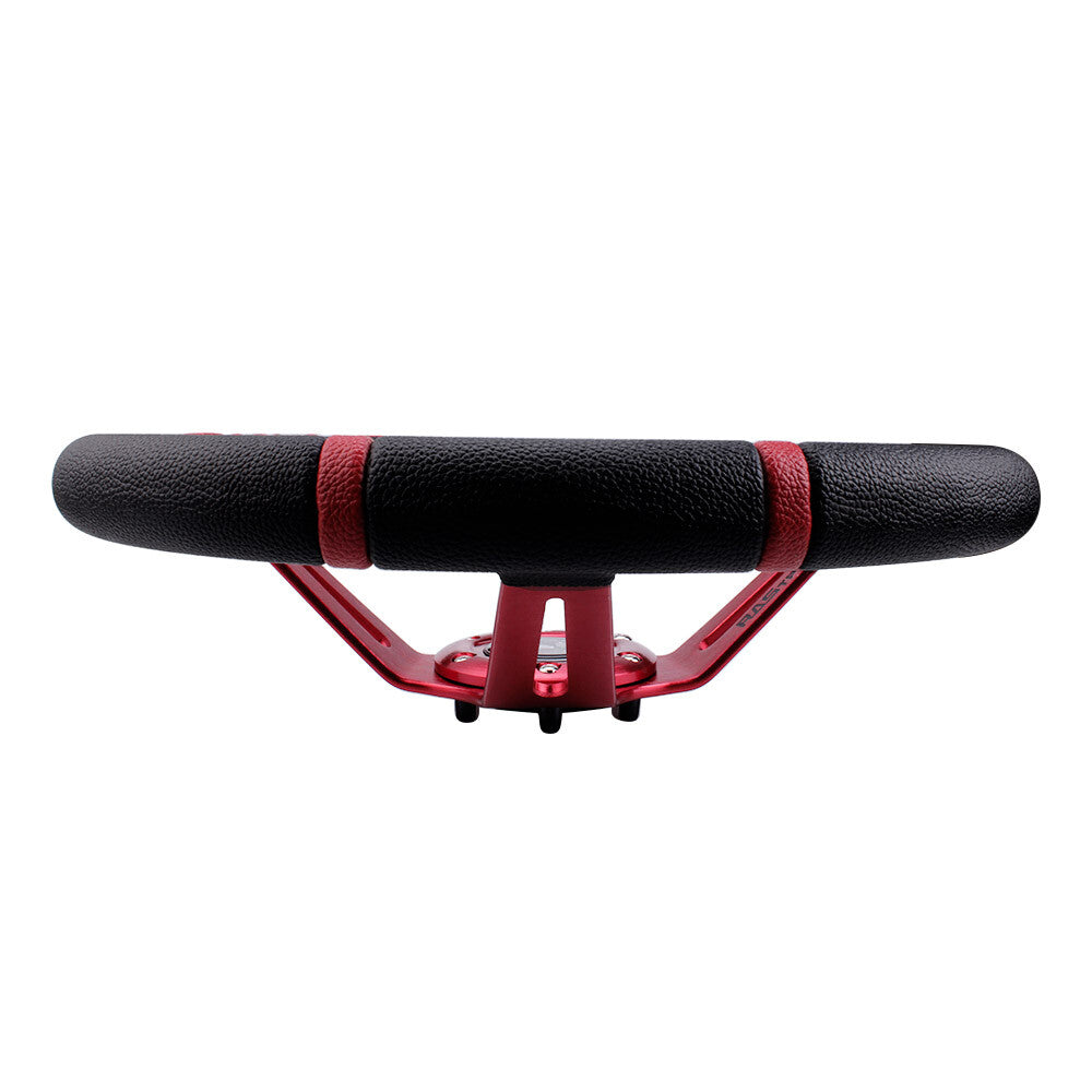 Red RASTP Deep Dish Drifting Sport Steering Wheel Aluminum Surface Racing 13