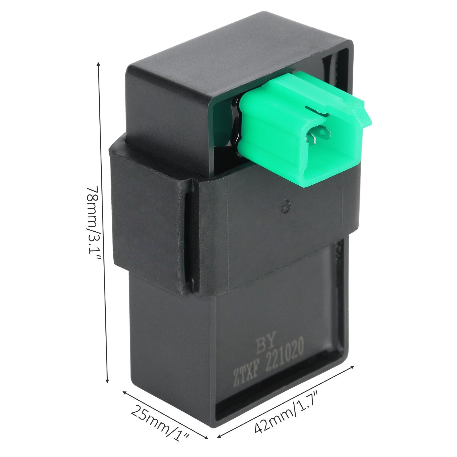 12V AC 5-pin CDI for 125cc, 140cc, 150cc off-road bikes, ATVs, and 4x4 Monkeys Apollo SSR