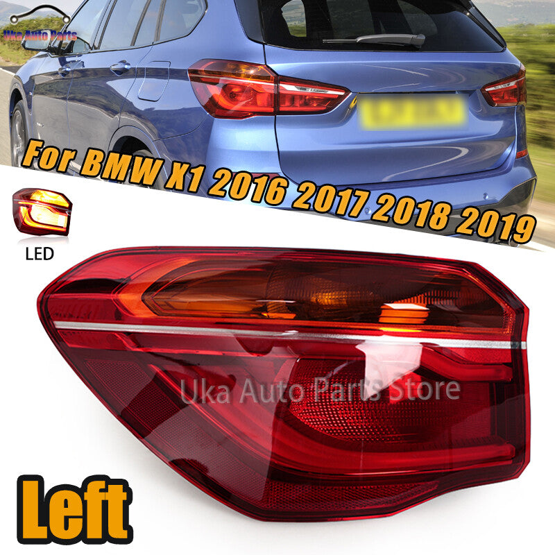 Left Outerside LED Tail Light Rear Brake Stop Lamp for BMW X1 2016-2019