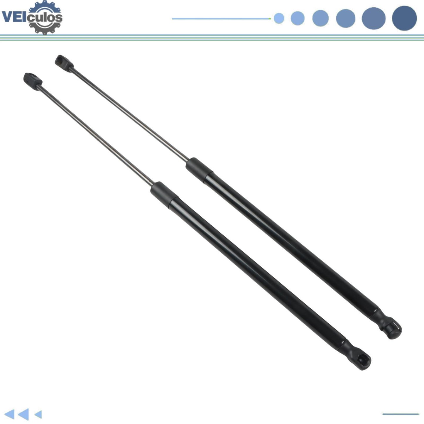 2Pcs Front Hood Lift Supports Shocks Struts for Dodge for Ram 1500 2500 3500 PICKUP