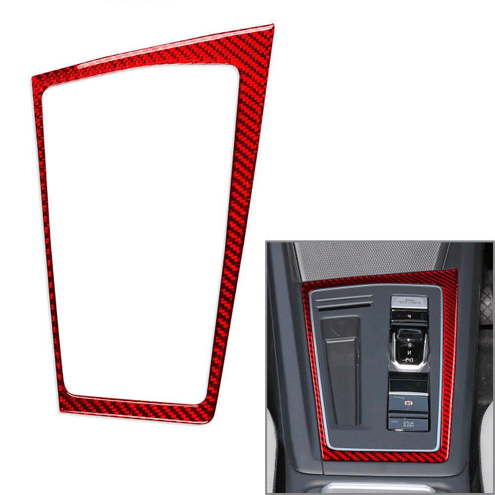 Schaltung Panel Rahmen Abdeckung Trim RHD f¨¹r for Volkswagen for Golf 8 MK8 2021-23 Rot