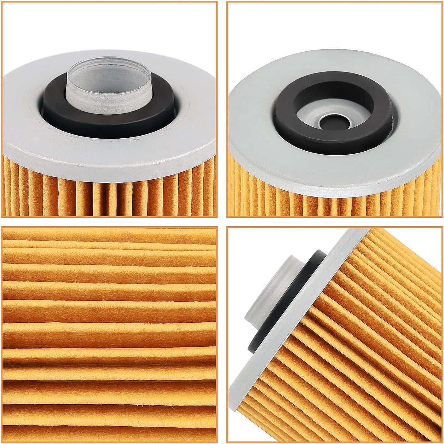 2xOil Filter for YAMAHA XVS650 V-Star Classic 650 XV250 V-Star 250 Virago 250