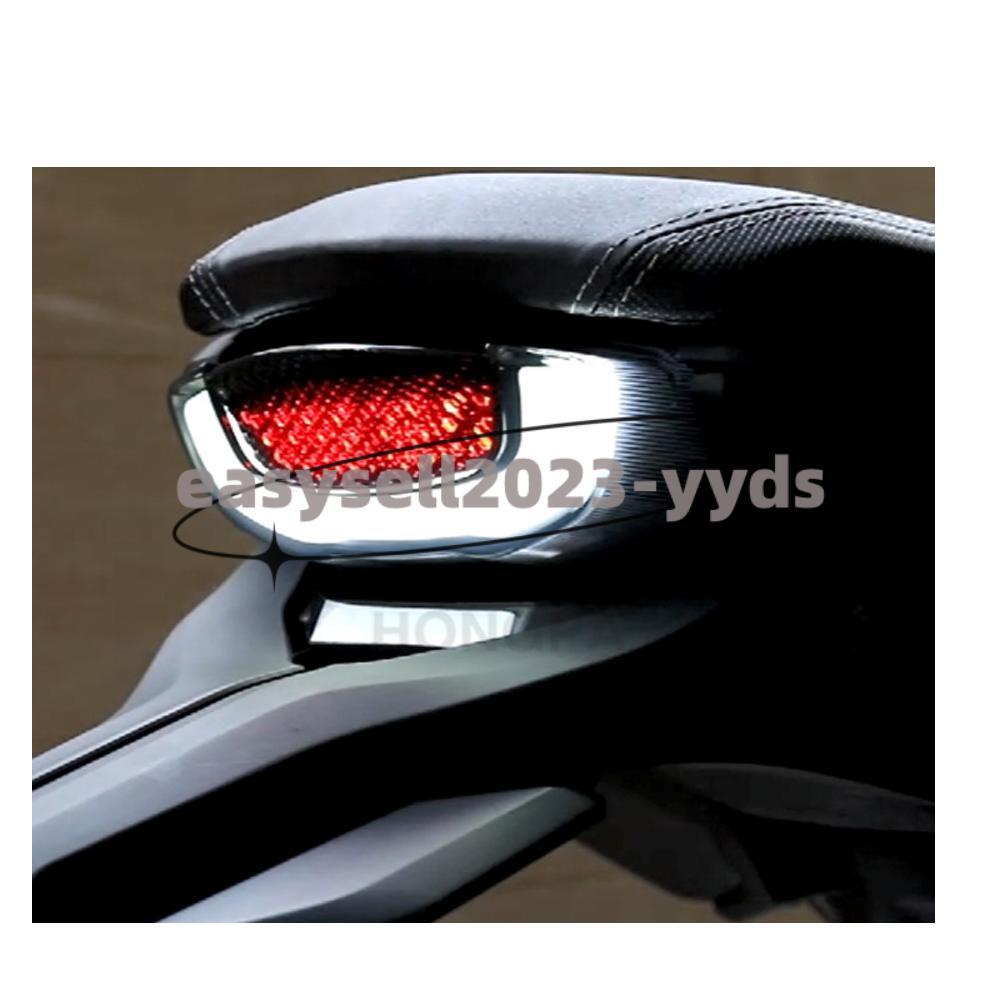 Motorcycle White LED Turn Signal Light Rear Tail Brake for Honda CBR650 CB300R