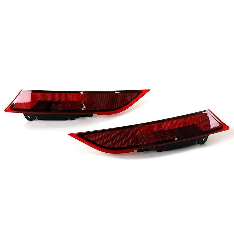 Pair Rear Bumper Reflector Fog Lights Lamp for Land Rover Discovery 2017-2019