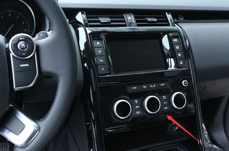 1P Black Console Volume Switch Panel Trim for Land Rover Discovery 5 2017-20 GL