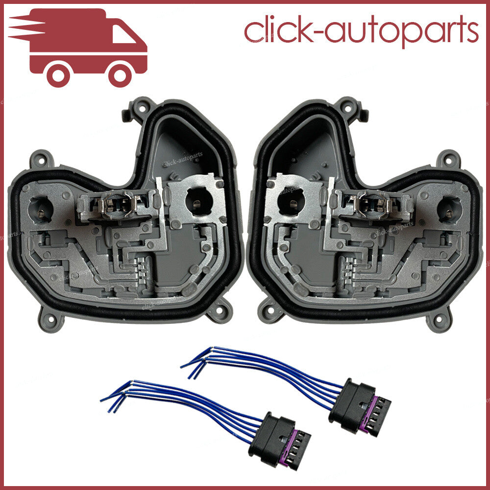 2X Rear RHLH Tail Light Bracket Assembly Plug Fits 15-17 for Jeep Renegade Black