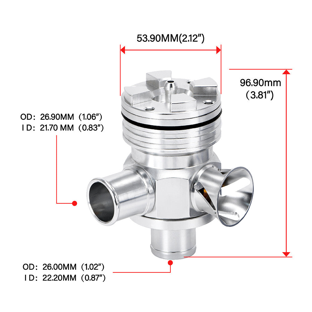 For 1.8T 2.7T diverter Valve for VW for Audi BOV Blow Off Valve MK4 B6 B5 C5 GTI
