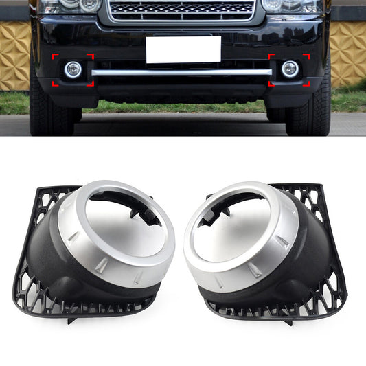 Fog Lights Grill Fog Lamp Frame Bezel Cover for Land Rover for Range Rover 2010-12