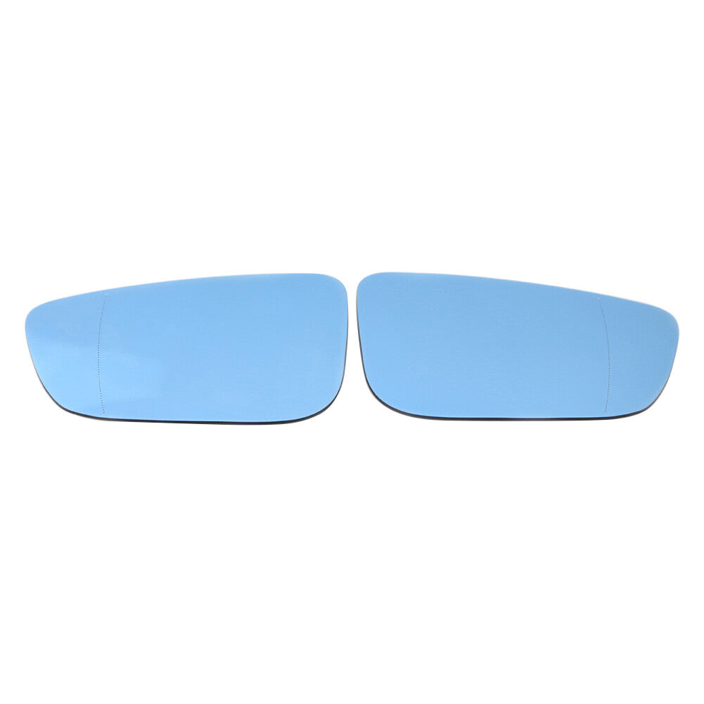 Door Mirror Glass Exterior Rearview Mirror Lens for BMW 3 5 6 7 8 Series Blue