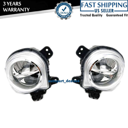 A new pair of left and right LED fog lights are compatible with for BMW X5 F15 models from 2014 to 2018.