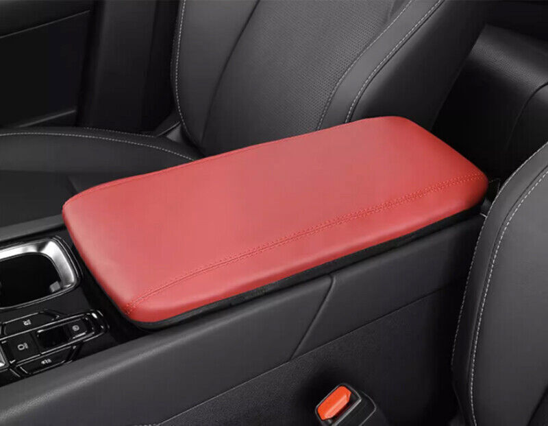 Red Leather Central Console Storage Box Holster for Lexus RX350 500h 2023-2024