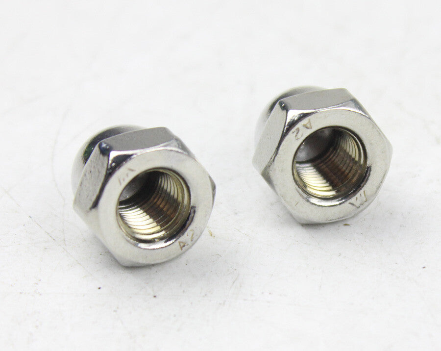 Stainless Steel Dome Acorn Cap Nut M10x1.25 for Honda for Suzuki for Kawasaki for Yamaha for KTM