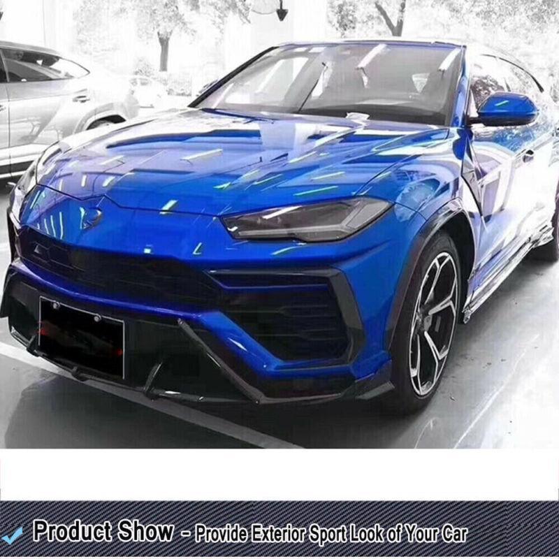 Dry carbon fiber front bumper vent cover trim for Lamborghini Urus 2018 - 2021