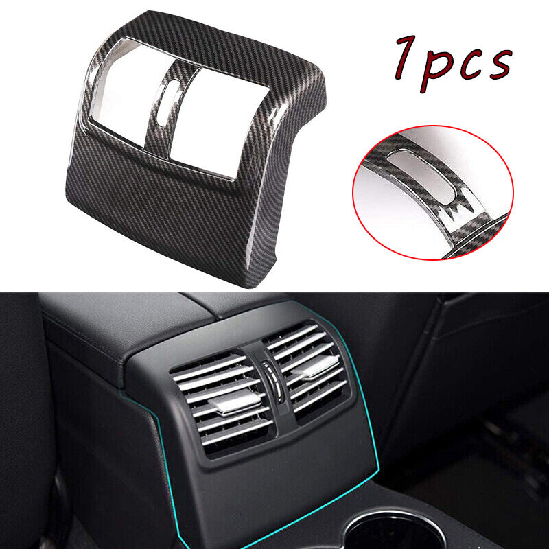 Carbon Fiber Rear Air Condition Outlet Vent Cover for Mercedes-Benz W212 E-Class