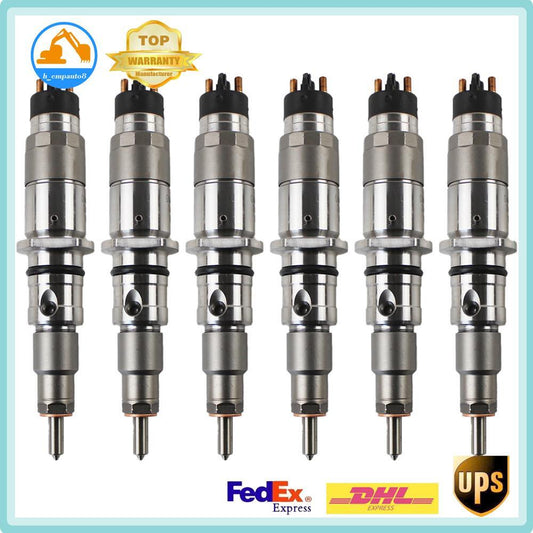 Fuel Injectors 0445120059 0445120231 for Hyundai Komatsu 6X PC200-8