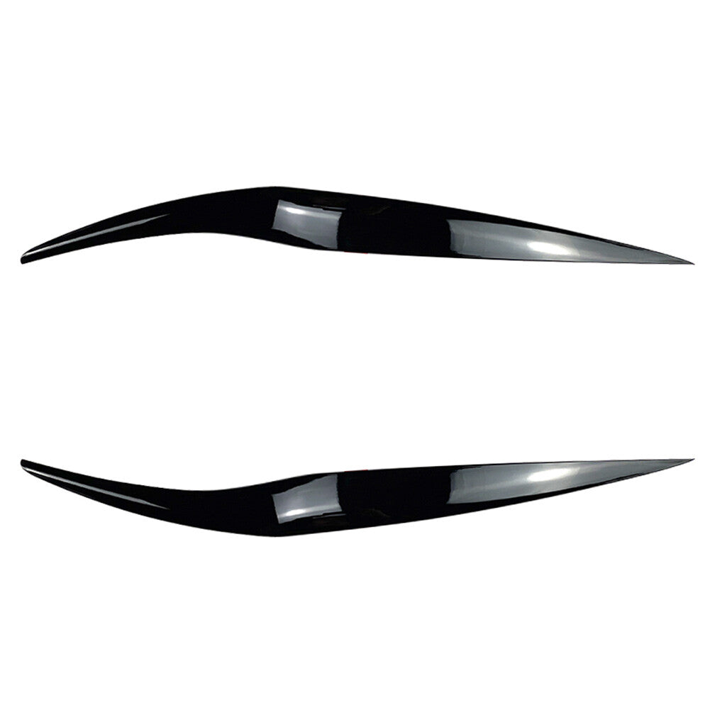 Car Front Headlight Eyebrow Cover Trim for Ford Fiesta MK6.5 2013-2017