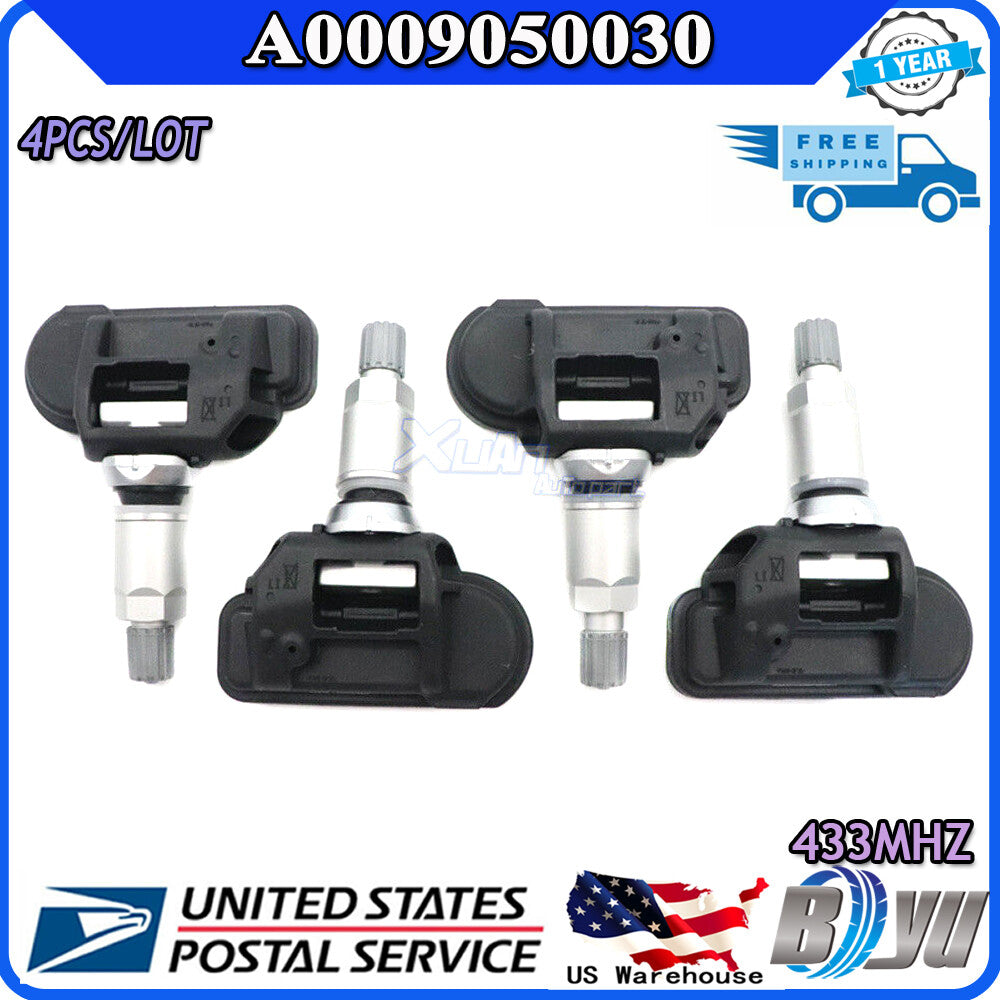 A0009050030 4 new TPMS tire pressure sensors suitable for Mercedes-Benz W204, W205, C204