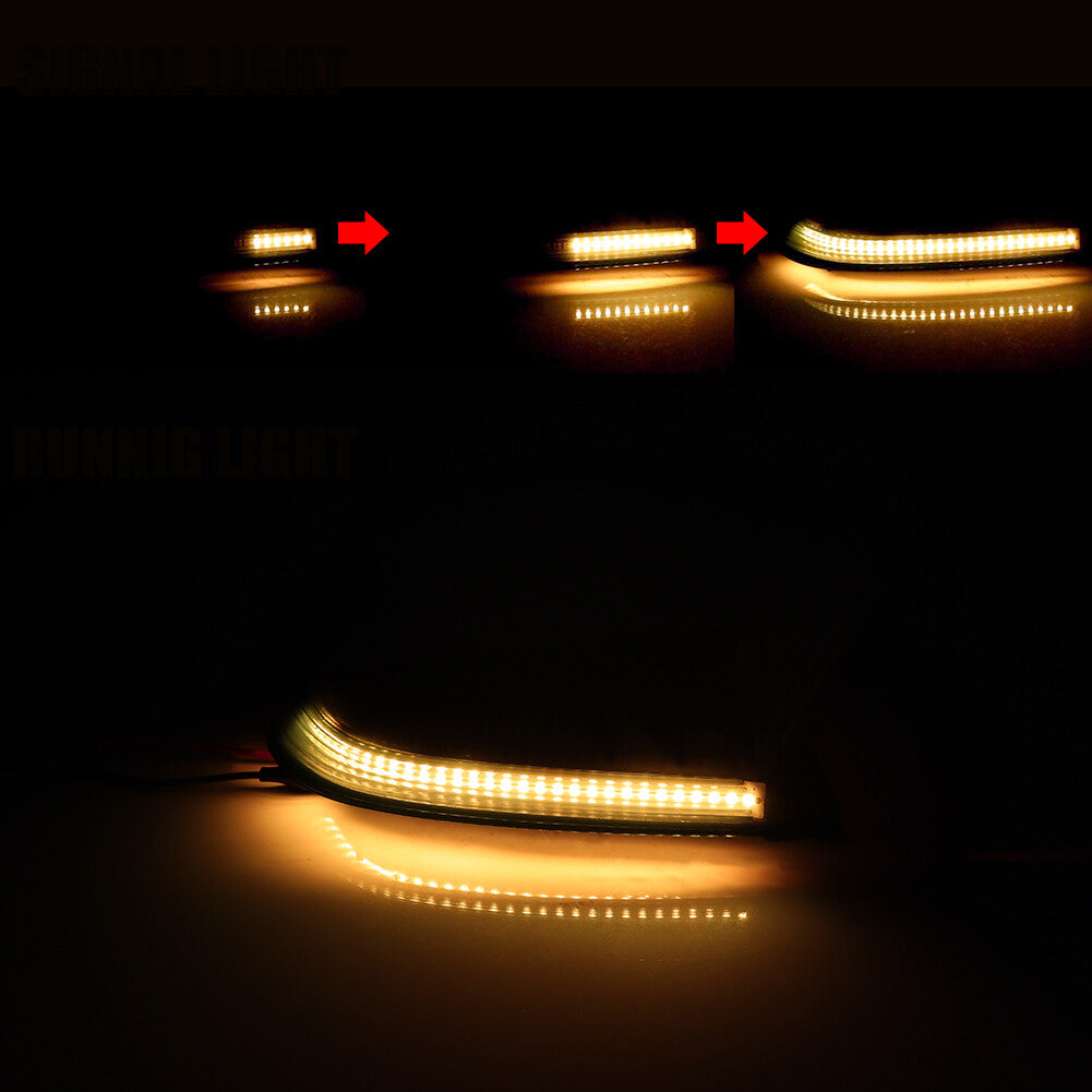 Two smoked amber LED turn signals are available for the for Chevrolet Blazer for GMC Envoy for Buick .