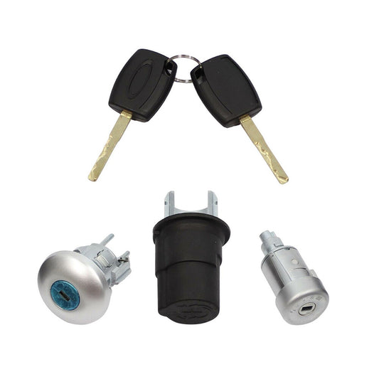 Front Side Door Lock with 2 Keys Replacement 2408222 For Transit Custom Mk8
