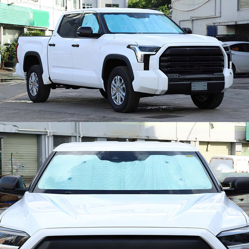 6¡ÁCar Window Sunshade Visors Full Set UV Block Cover For Toyot@ Tundr@ 2022-2023
