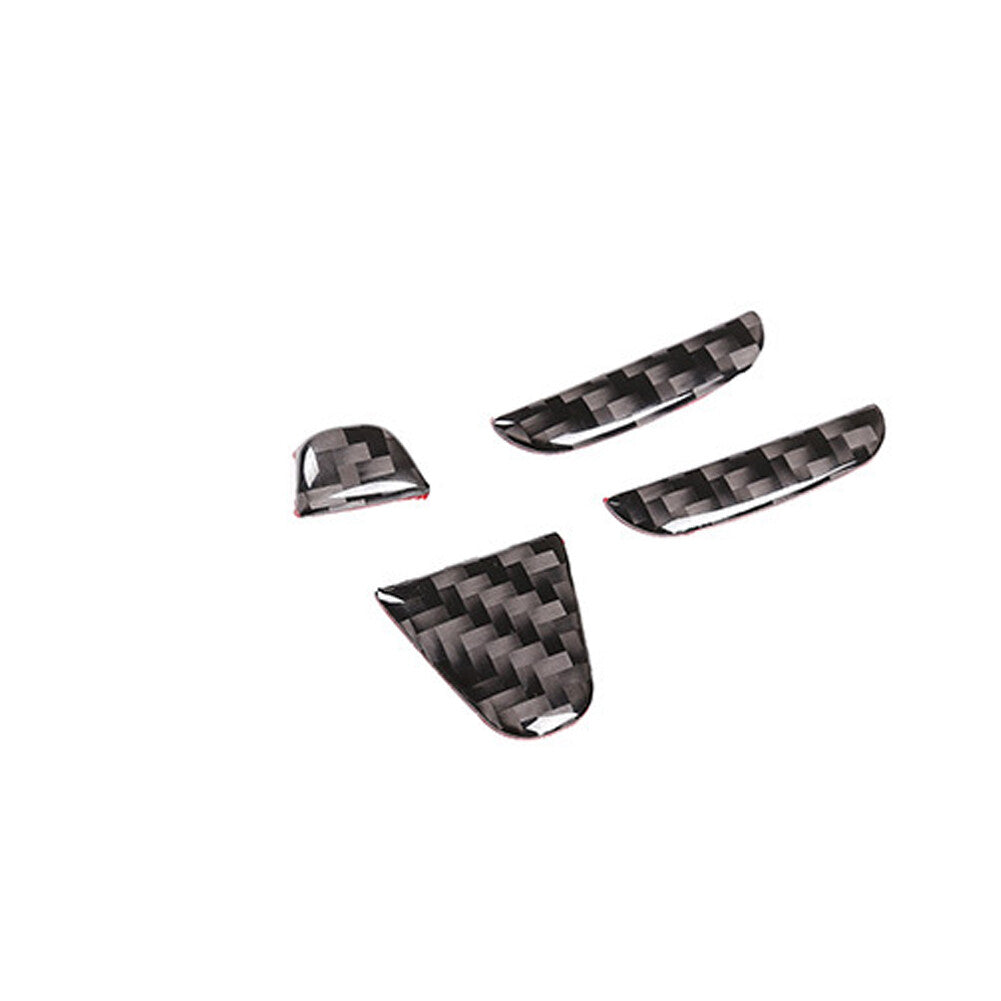 Steering Wheel Trim Cover Decoraton Carbon Fiber for Honda CR-V CRV 2007-2011