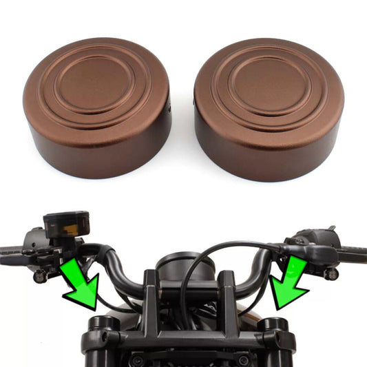 Upper Fork Stem Nut Cap Covers Fit for Harley Sportster S 1250 RH1250S 2021-2025