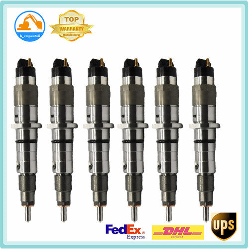 6PC Fuel Injector 0 445 120 060 for LSBe for DAF CF65 LF45 LF55 Series