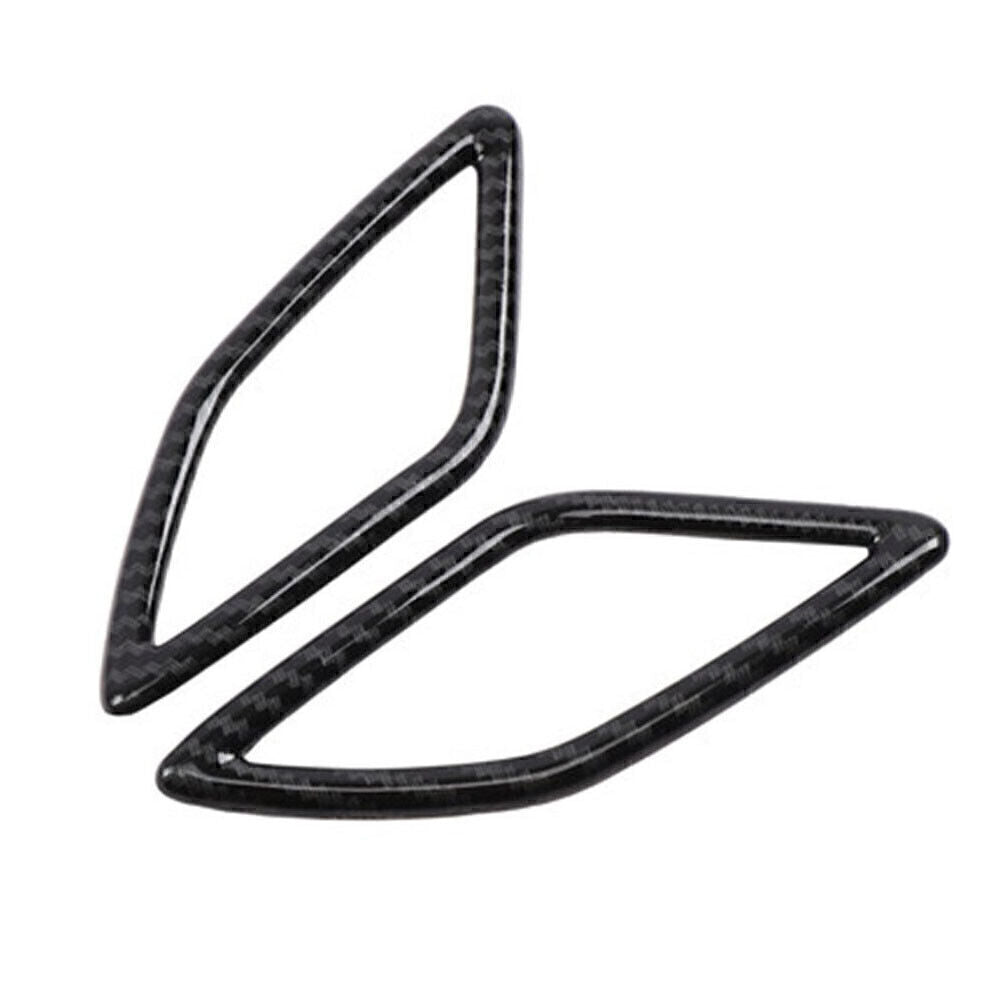 Carbon Fiber Car Inner A-Pillar Speaker decor Cover Trim for Volvo XC40 18-2020