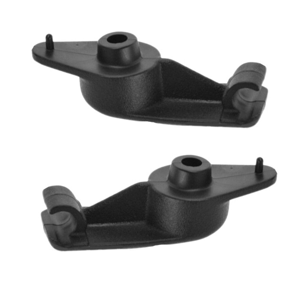 4X Black Sun Visor Clip Bracket Holder Fit For 1997-2004 for Chevrolet for Corvette C5