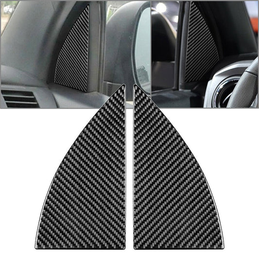 Innent¨¹r A-Sulen Abdeckung Trim f¨¹r for Toyota Tacoma 2015-22 Schwarz LHD Auto