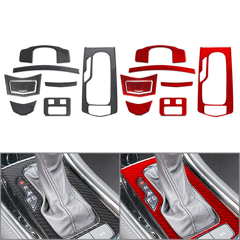 8 Pcs LHD Interior Full Set Kit Cover Trim for Cadillac ATS 2013-2019