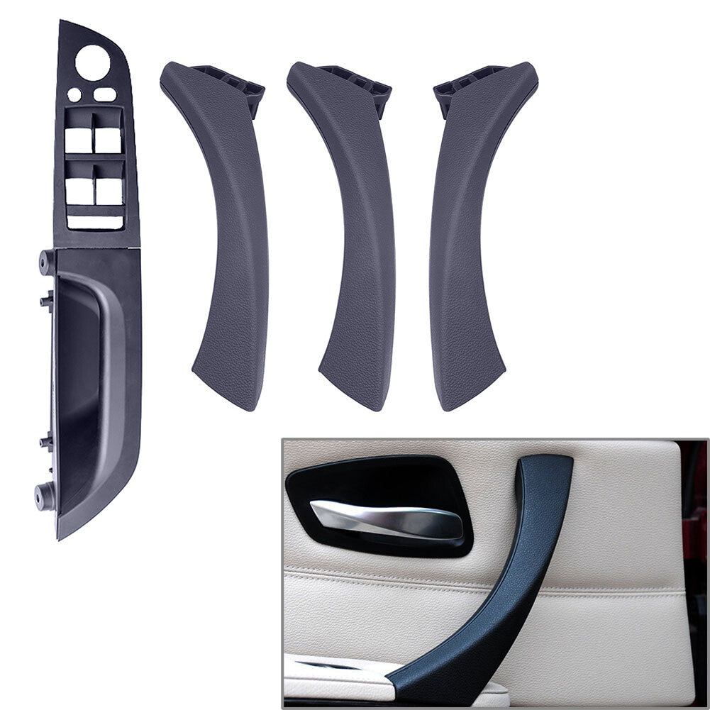 Inner Door Pull Handle Panel Trim Cover for BMW 3 E90 E91 2005-2012 07 06