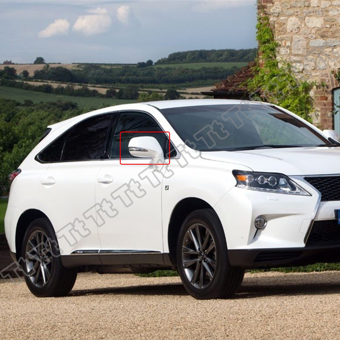 Applicable to for Lexus RX350 RX450H sequential LED side mirror turn signals (smoke-proof) - 09 - 15
