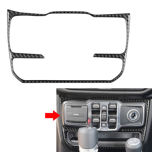Window Control Switch Button Panel Cover Trim for Jeep for Wrangler JL