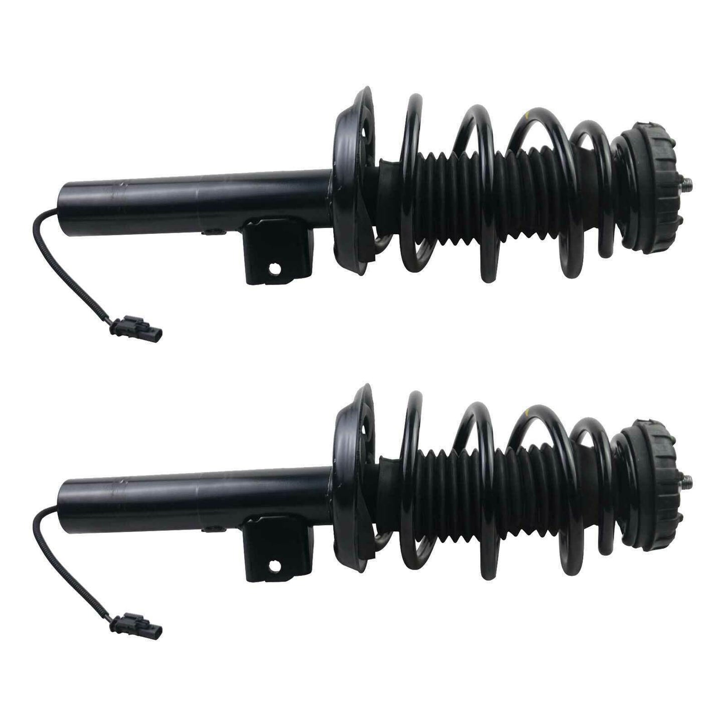 A pair of F+L right shock absorber struts for Cadillac XTS V6 23220530 with electric shock absorber.