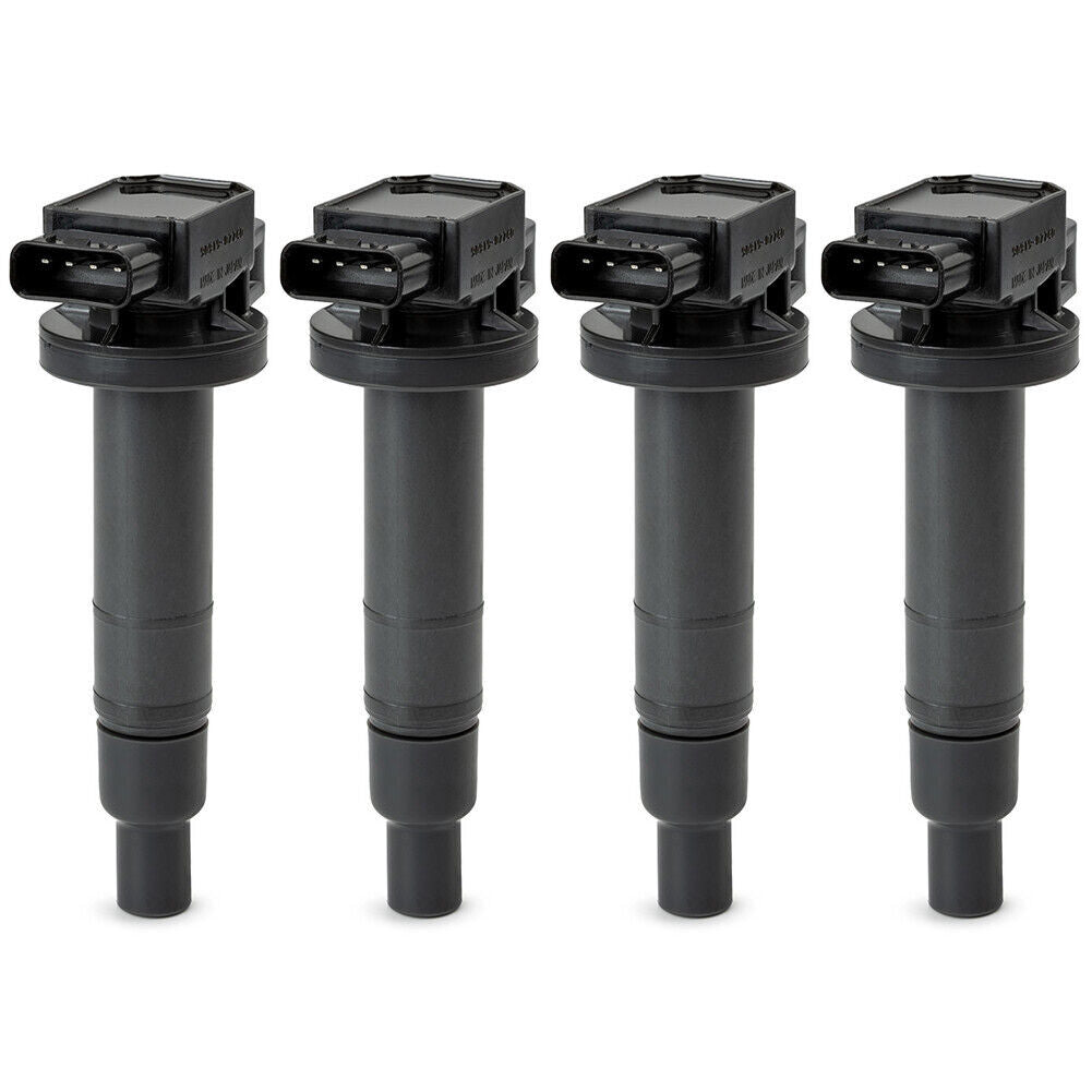 4PCS Ignition Coil New 90919-02240 for SCION XA XB 04-06 for TOYOTA PRIUS 2001-2009