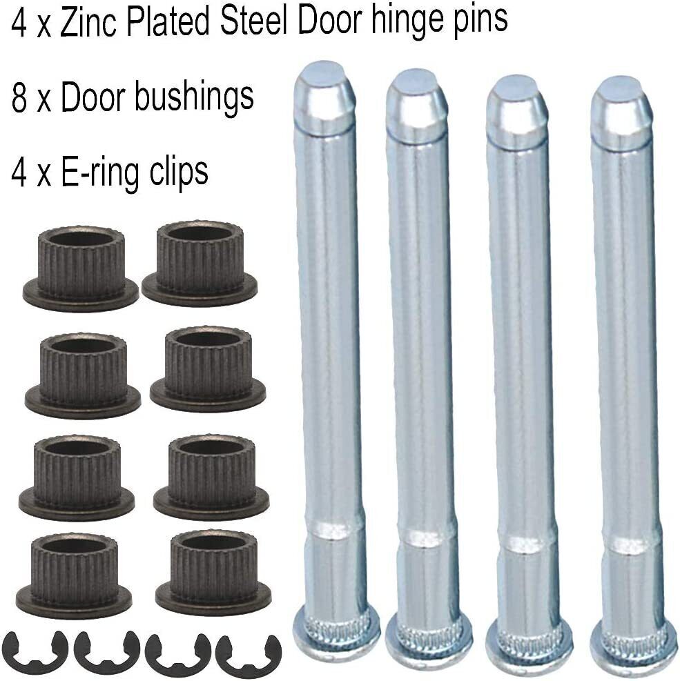 Door hinge pins and bushing kit for 1994-2004 for Chevrolet S10 and for GMC S15/Sonoma