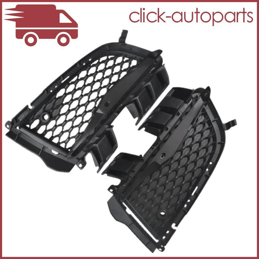 2x Front Left Right Side Fog Light Grille Cover Fit for XF 2016 2017-2020