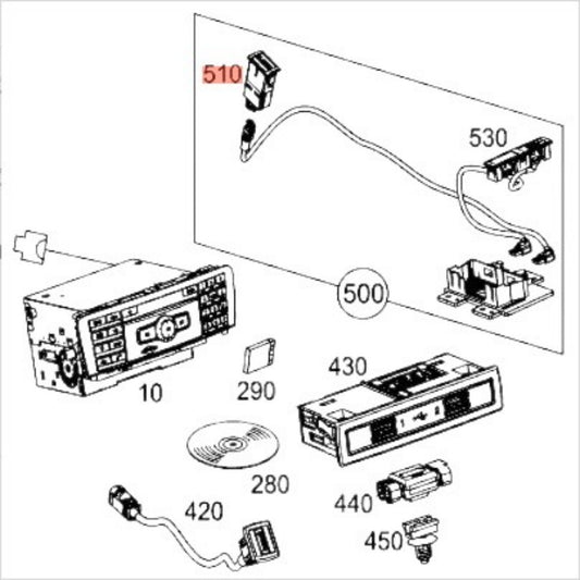 Parts# A1568201000 1568201000