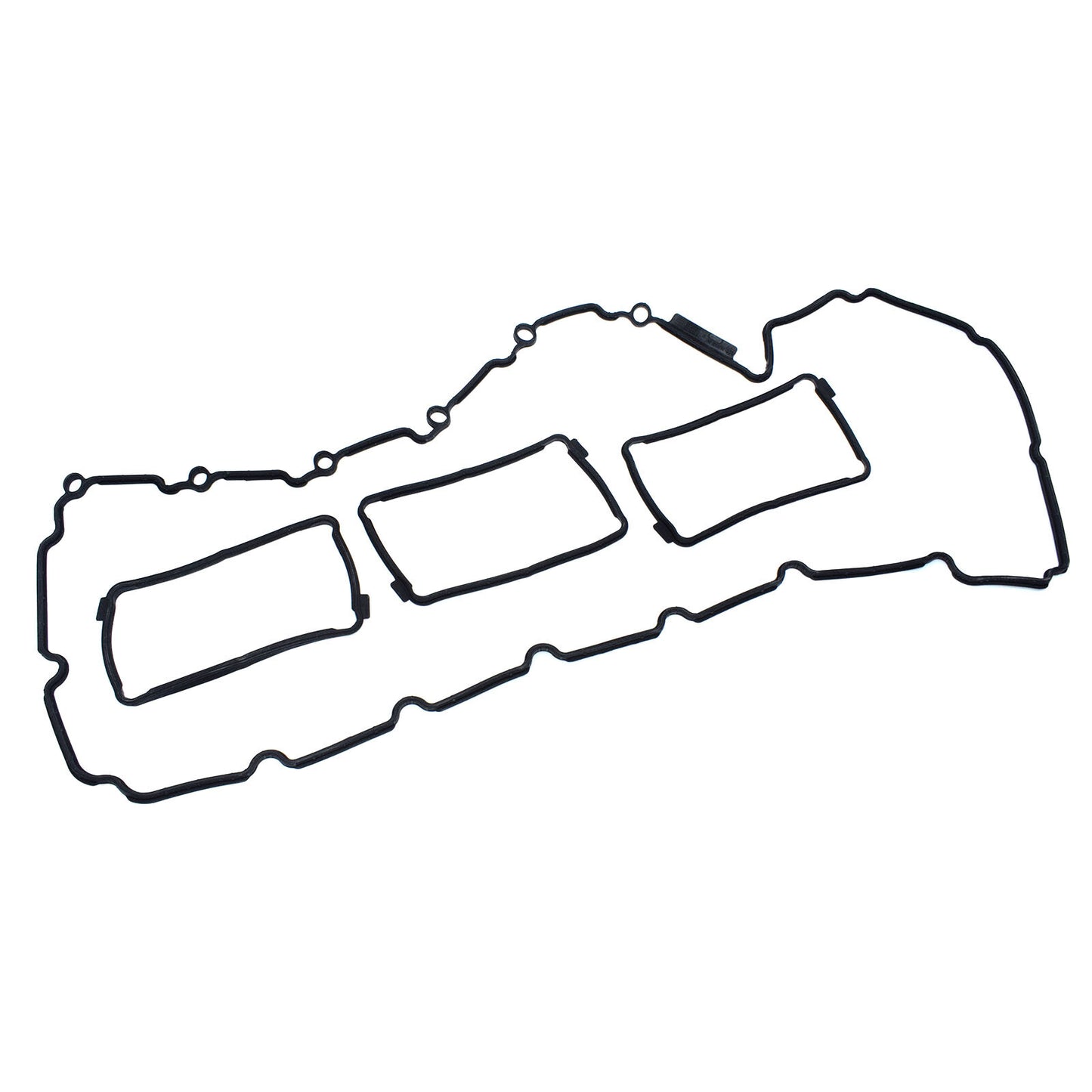 Valve cover gasket 11127587804 is suitable for BMW 640i, 535i, 435i, 335i, X1, X3, X4, X5, X6, M3, and M4.