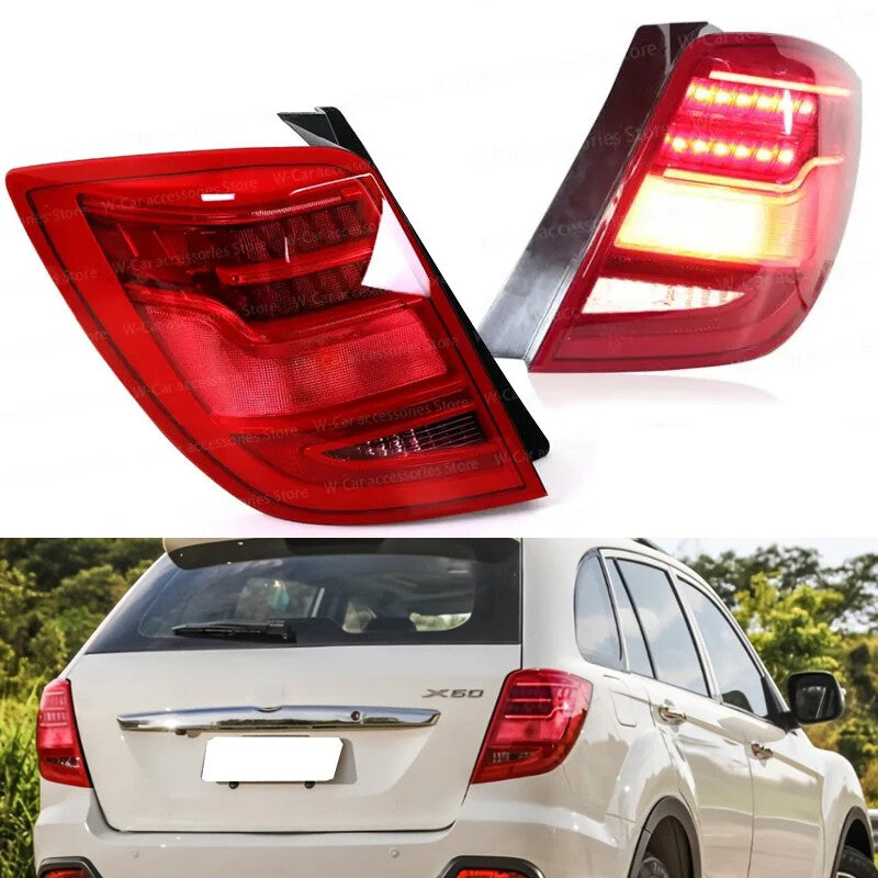 Left Car Rear Tail Light for Lifan X60 2016 2017 Bumper Tail Lamp 1PCS