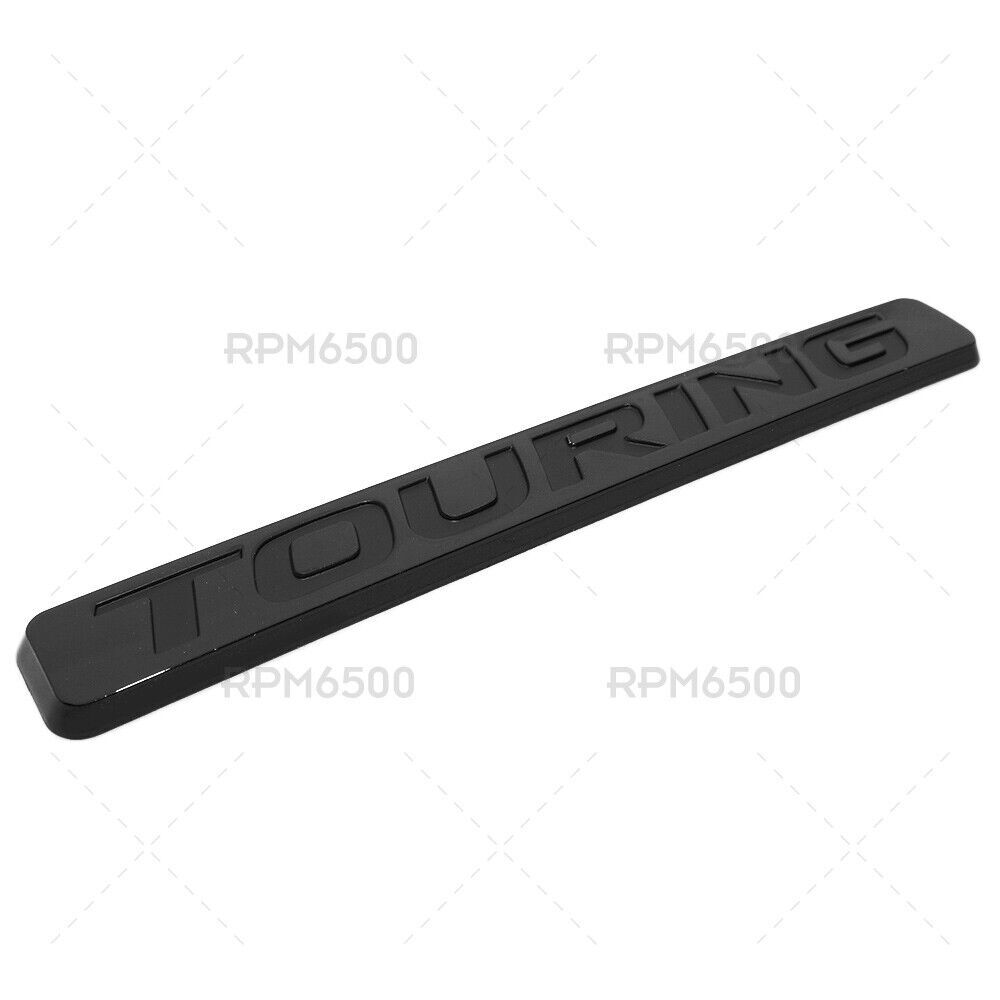 for Honda for Civic Tourer Rear Trunk Letter Badge Plaque - Glossy Black