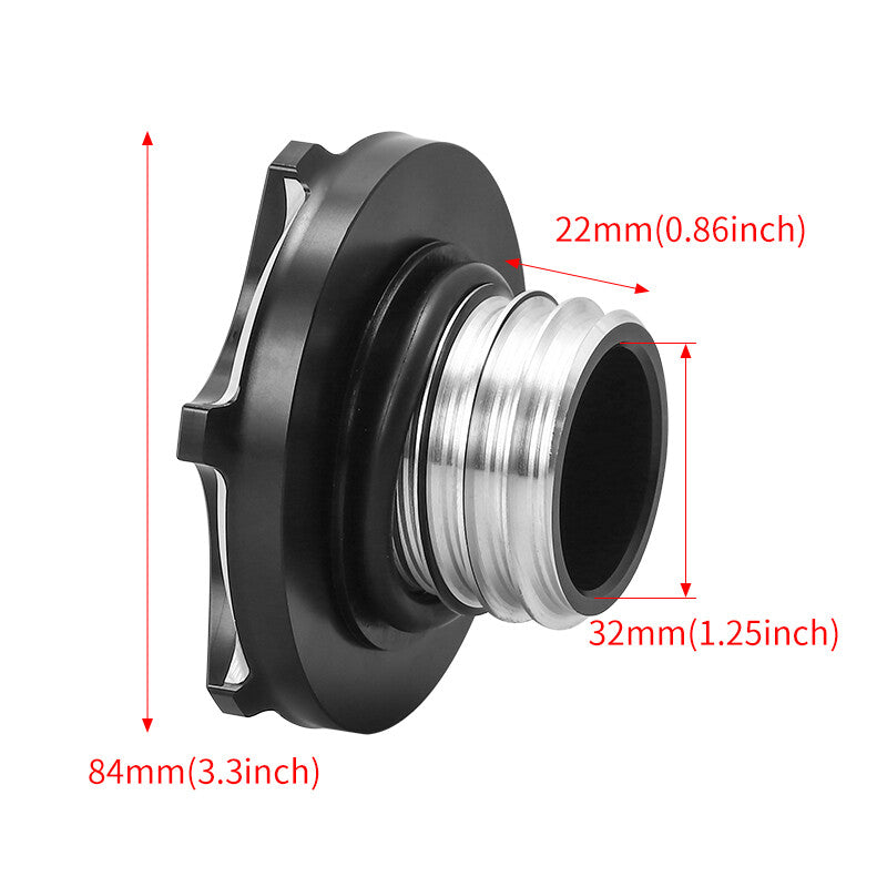 CNC Edge Cut Cross Fuel Gas Tank Oil Cap Cover Fit for Harley Sportster 1200 883