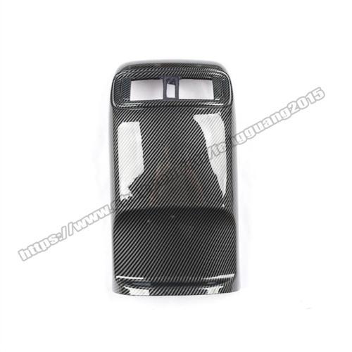 for Honda CRV CR-V 2017-2021 Carbon Fiber Style Rear Row Air Outlets Vent Trim
