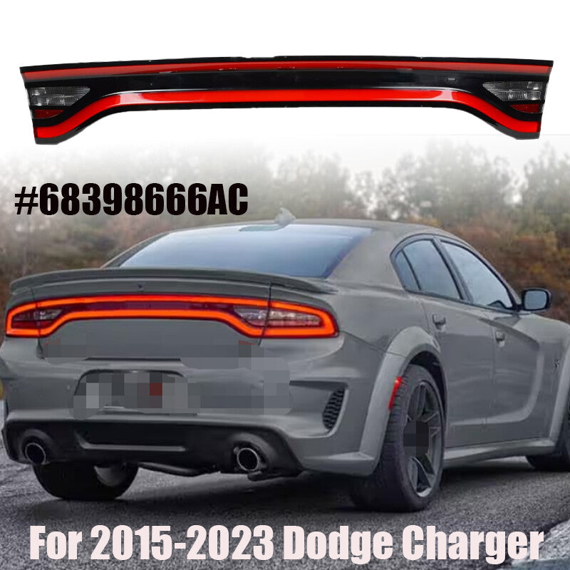 68398666AC For 2015-2023 for Dodge Charger Rear Trunk Center LED Tail Light Lamp